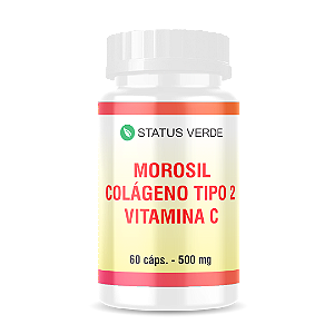 Morosil Colageno Tipo 2 Vitamina C 60 Cápsulas 500 mg Statua Verde