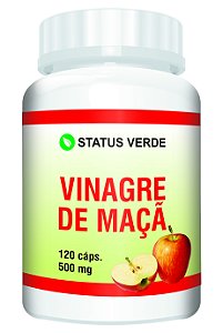 Kit 12 Vinagre de Maçã 1440 Cápsulas - 500mg Status Verde
