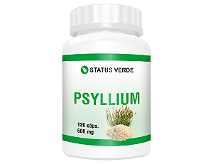 Kit 12 Psyllium 500mg 1440 Cápsulas - Status Verde