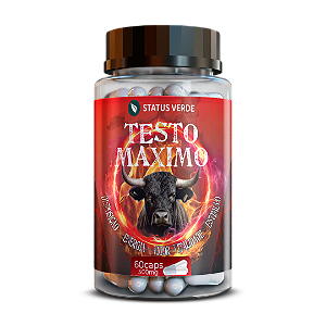 Kit 12 Testo Maximo 720 Cáps 500mg Status Verde