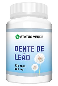 Kit 12 Dente de Leão 1440 Cápsulas - 500mg Status Verde