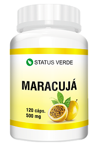 Kit 12 Maracujá 1440 Cápsulas 500mg Status Verde