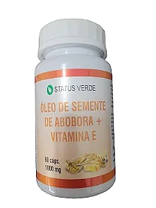 Kit 12 Óleo de Semente de Abóbora- 720 CÁPS - 1000mg- Status Verde