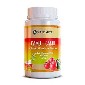 Kit 12 Camu - Camu 1440 Cápsulas 500mg Status Verde