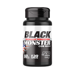 kit 12 Black Monster com Maca 720 Cápsulas  500mg