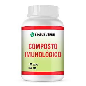Kit 12 Composto Imunológico 1440 Cápsulas 500mg Status Verde