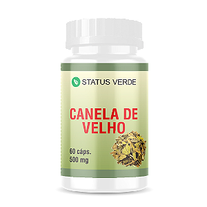Kit 12 Canela de Velho 720 Cápsulas 500mg Status Verde