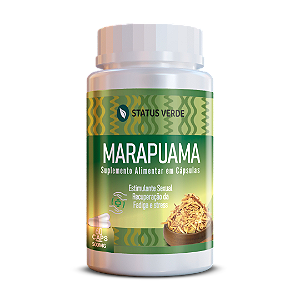 Kit 12 Marapuama 720 Cápsulas 500mg Status Verde