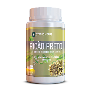 Kit 12 Picão Preto 720 Cápsulas 500mg Status Verde