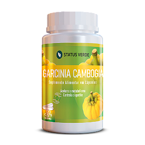 Kit 12 Garcinia Cambogia 1440 Cápsulas 500mg Status Verde