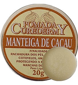 Kit 12  - Pomada Curedermy Manteiga de Cacau - 20g