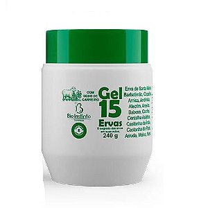 Gel Massageador 15 Ervas C/ Sebo Carneiro