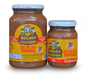 DOÇURA DA FAZENDA DOCE DE LEITE TRADICIONAL 300G