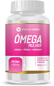 Ômega Mulher 3-6-9 120 Cápsulas 1000g Status Verde