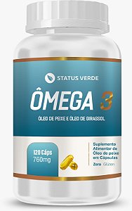 Ômega 3 120 Cápsulas 760mg Status Verde