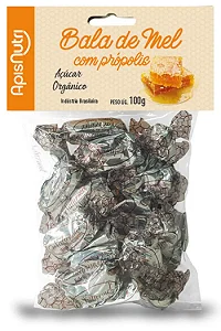 BALAS DE MEL COM PRóPOLIS 100G - APISNUTRI