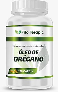 Óleo de Orégano 120 Cápsulas 1000 mg