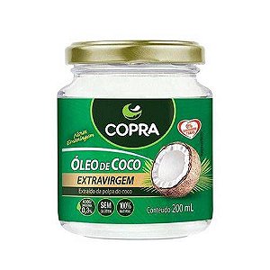 Óleo De Coco Extra Virgem 200ml - Copra