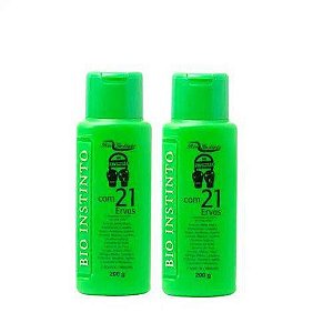 Gel massageador Detonador 21 Ervas, Kit com 2 unidades, 200 gramas cada - Bio Instinto