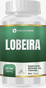 Lobeira 500mg 120 Cápsulas Status Verde
