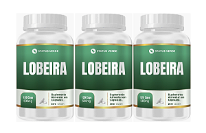 Kit 3 Lobeira 500mg 360 Cápsulas Status Verde5