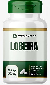 Lobeira 500mg 60 Cápsulas Status Verde
