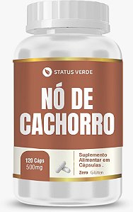 Nó de Cachorro 500 mg 120 Cápsulas Status Verde