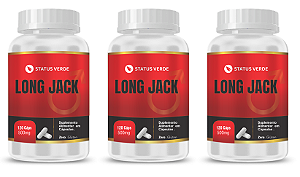 Kit 3 Long Jack 360 Cápsulas 500 mg Status Verde
