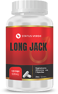 Kit 12 Long Jack 120 x 12  Cápsulas 500 mg Status Verde