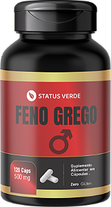 Feno Grego 120 Cápsulas 500 mg Status Verde