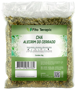 KIT 12 CHÁ ALECRIM DO CERRADO 30G