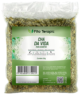 KIT 12 CHÁ DA VIDA PARA DIABETES 30g