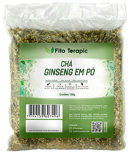 CHÁ GINSENG EM PÓ 100G