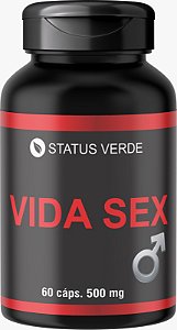 Vida Sex 500mg 60 Cápsulas - Status Verde