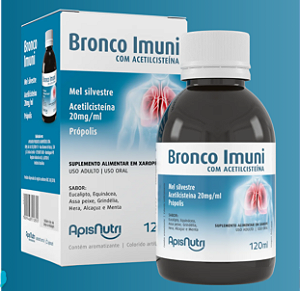 Kit 12 Bronco Imuni + Acetilcisteína (120ml) ApisNutri