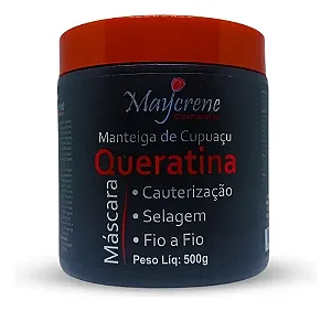 Máscara Capilar Queratina e Manteiga de Cupuaçu Maycrene - 500g