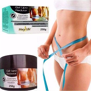 Gel Lipo Redutor Termo Ativado 250g Mary Life