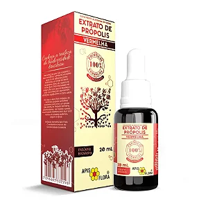 Extrato de Própolis Vermelha Apis Flora 20ml