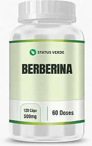 Berberina 500 Mg 120 Cápsulas