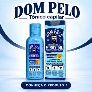 Dom Pelo 15% – Tônico Capilar em Loção 100 ml
