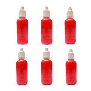 Combo 6 Gotas Milagrosas Para Pés - Combate Rachadura & Ressecamento - 30ml