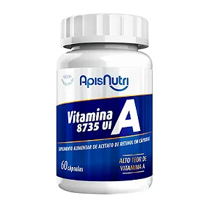 Suplemento De Vitamina A 60 Caps 280mg