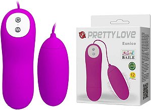 Bullet Silicone 12 Vibrações - Eunice pretty love