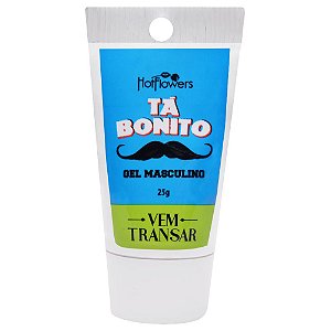 Tá Bonito Gel Masculino linha Vem Transar Hotflowers VALIDADE 04/024