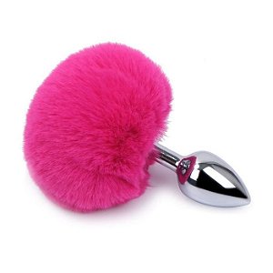 Plug Anal com Pompom Pink