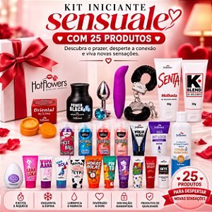 KIT INICIANTE - 25 Itens HotFlowers, Pepper Blend e Importados
