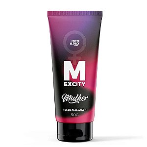 M Excity Feminino Lubrificante Comestível 50g - Pepper Blend