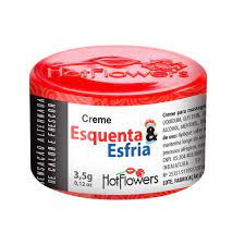 Creme Excitante Esquenta e Esfria Unissex 3,5g Hot Flowers