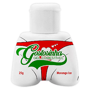 Gostosinha Gel Comestível Morango ICED 25gr Pepper Blend