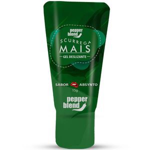 Gel Comestível Scurrega Mais  Absinto 15g Pepper Blend